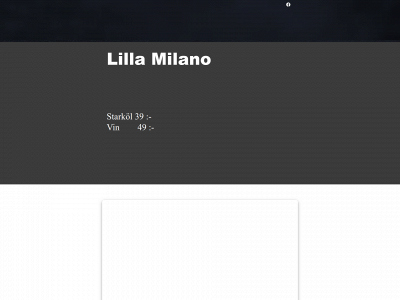 lillamilano.se snapshot
