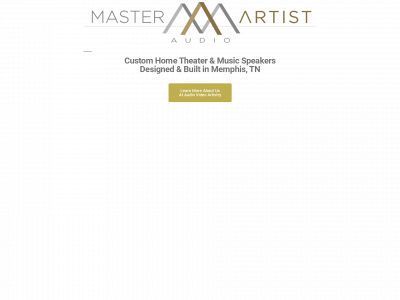 masterartistaudio.com snapshot