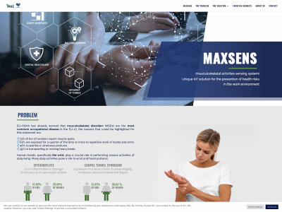 maxsens.es snapshot