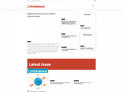 whiteboardmagazine.com snapshot