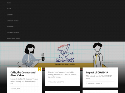 scienteens.com snapshot
