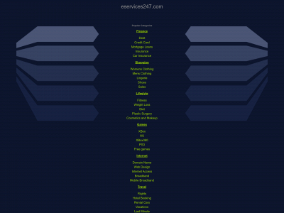 eservices247.com snapshot