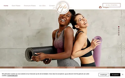 premiumpilates.be snapshot