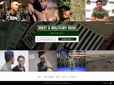 meetamilitaryman.com snapshot