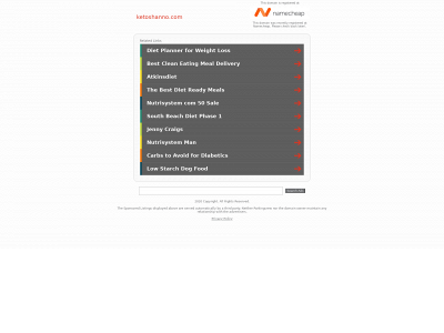ketoshanno.com snapshot