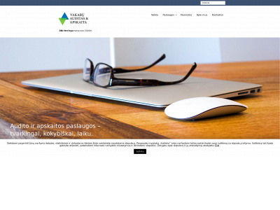 vakaruauditas.lt snapshot