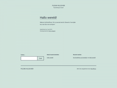 pleunihulscher.nl snapshot