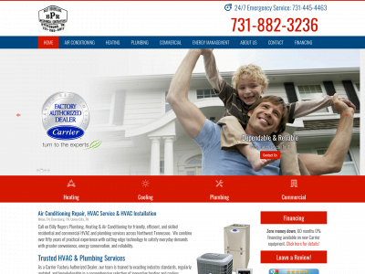 billyrogersmechanical.com snapshot