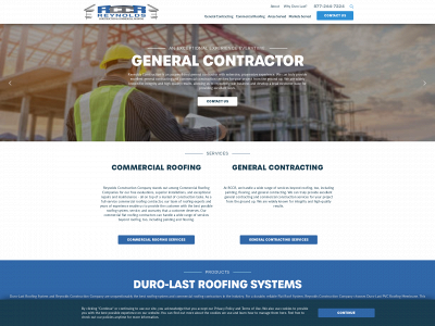 reynoldsconstructioncompany.com snapshot