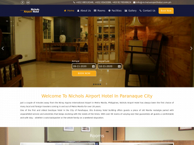 nicholsairporthotel.com.ph snapshot