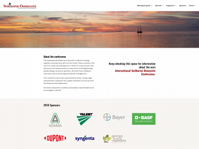 oomyceteconference.org snapshot