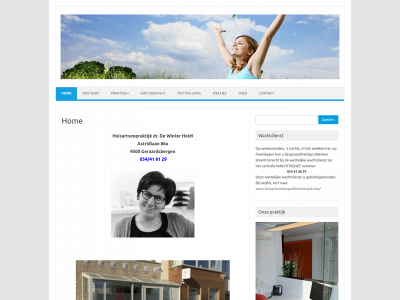 huisartsenpraktijk-geraardsbergen.be snapshot