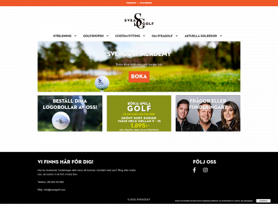sveagolf.se snapshot