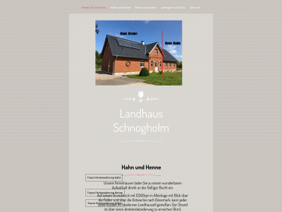 schnogholm.de snapshot