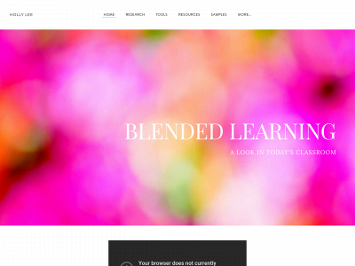 perfectlyblendedlearning.weebly.com snapshot