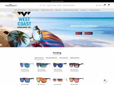 www.westcoastsunglasses.com snapshot