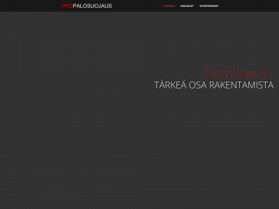 pro-palosuojaus.fi snapshot