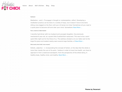 holisticfitchick.com snapshot
