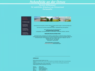 hohenfelde-ostsee.com snapshot