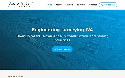 adroitsurvey.com.au snapshot