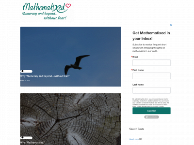 mathematixed.com snapshot