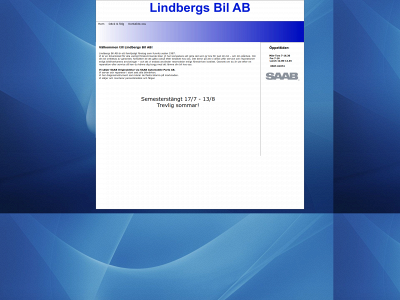 lindbergsbil.se snapshot