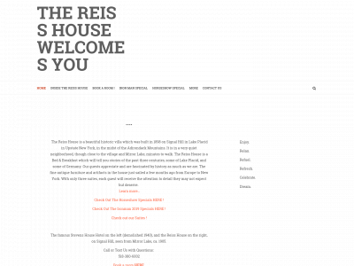 reisshouse.com snapshot
