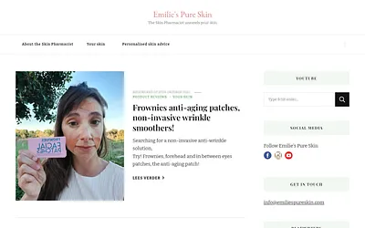 emiliespureskin.com snapshot