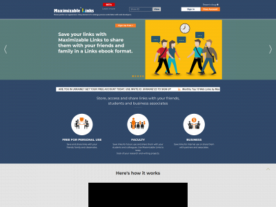 maximizablelinks.com snapshot
