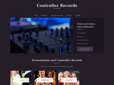 controllerrecords.be snapshot