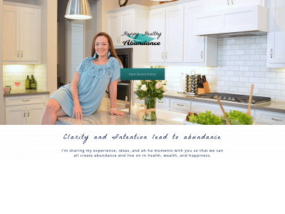 happyhealthyabundance.net snapshot