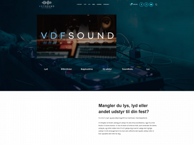 vdfsound.dk snapshot