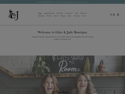 lilacandjadeboutique.com snapshot