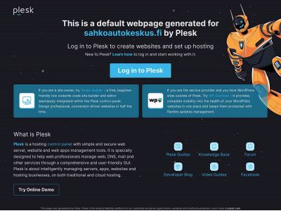 sahkoautokeskus.fi snapshot