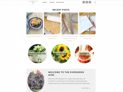theevergreenacre.com snapshot