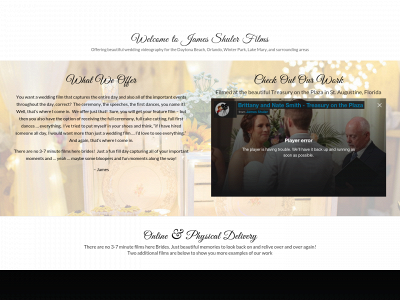 jamesshulerfilms.com snapshot