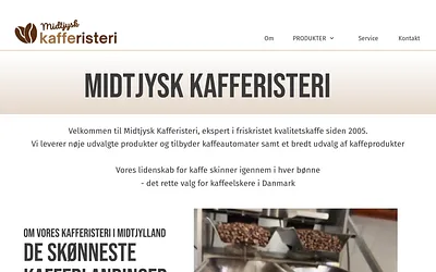 midtjyskkafferisteri.dk snapshot