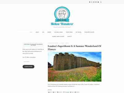 mellowwanderer.com snapshot