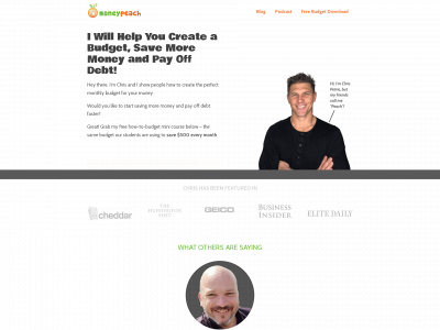 moneypeach.com snapshot