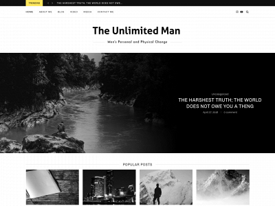 theunlimitedman.com snapshot