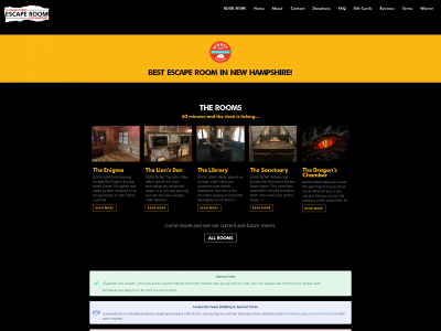 escaperoomconcordnh.com snapshot