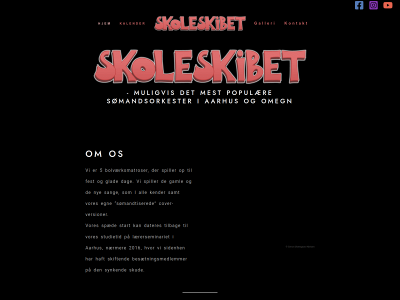 bandetskoleskibet.dk snapshot