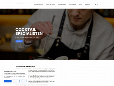 cocktailspecialisten.dk snapshot