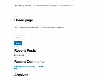 thenothingbuttime.com snapshot