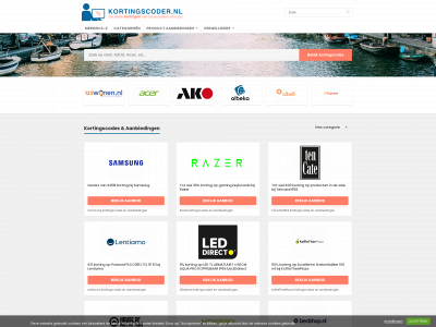 kortingscoder.nl snapshot