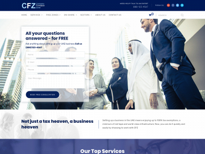companyformationzone.ae snapshot