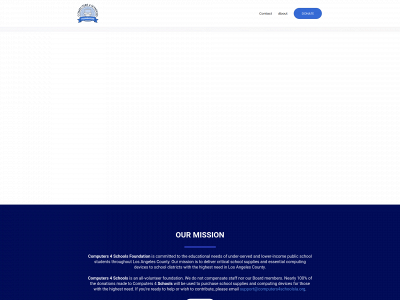 computers4schoolsla.org snapshot