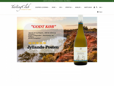 tastingclub.dk snapshot