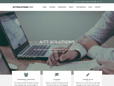 aittsolutions.com snapshot