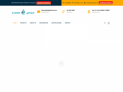 alramadiuae.com snapshot